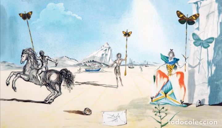 Litografía de Salvador Dalí